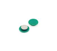 High Power Green Planning Office Magnets for Fridge, Whiteboard, Noticeboard, Filing Cabinet - 30mm dia x 11mm high - Pack of 120