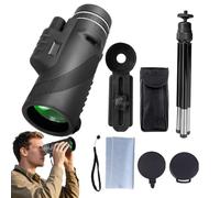 High Power Monocular for Adults Clear Vision with 80x Magnification Monocular Binoculars - Multipurpose Travel Equipment for Bird Watching and Hiking