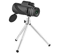 High Power Monocular Telescope 40x60, HD Zoom Optics with Phone Holder, Handheld Telephoto Camera Lens for Outdoor Viewing and Photography