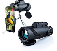 High Power Monocular telescope 40x60 Zoom HD Universal PhoneWaterproof Monocular telescope + Tripod Clip for Bird Watching Outdoor Camping -
