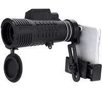 High Power Monocular Telescope 50x60 for Bird Watching - Includes Tripod Clip for Mobile Phone