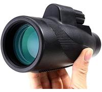 High Power Monocular telescope, 8x42 Monoculars Low Light Level Photo telescope Large Field Of View Nitrogen - filled Waterproof BAK