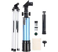 High Power Monocular Telescope for Beginners, HD Magnification with Refraction Optical System, Includes H20mm and F6mm Eyepieces for Astronomical Observation