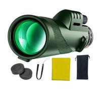High Power Monocular Telescope | Larger Vision Monocular Telescope for Adults and Children with BAK4 Prism and Lens, Suitable for Birdwatching, Hiking, Camping, HD Monocular Scope for, Green