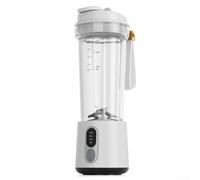 High-Power Multifunctional Blender, Stainless Steel Construction With Self-Cleaning Feature For Smoothies Protein Shakes Multiple Speed(5 to 5A White)