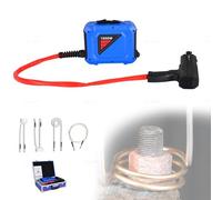 High-Power Portable Induction Heating Tool, Handheld Nut Heater for Automotive Screw/Bolt Removal, Fast Heating up to 800°C with 4 Coils for Workshop & DIY Metal Repair