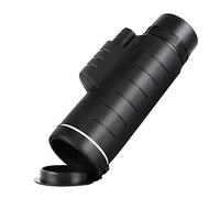 High Power Prism Monocular Telescope, 10X42 HD Zoom Waterproof Pocket Compact Monoculars for Adults Bird Watching Traveling Hiking-with Smart Phone Adapter Tripod