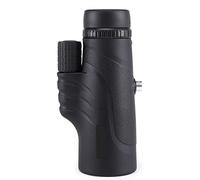 High Power Prism Monocular Telescope, 10X42 HD Zoom Waterproof Pocket Compact Monoculars for Adults Bird Watching Traveling Hiking-with Smart Phone Adapter Tripod