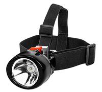 High Power Rechargeable Headlamp with One-Button Control, Long Range LED Miner Headlight, Adjustable Light Modes, Waterproof Head Torch for Camping, Hiking, Caving, Emergency Work Light