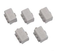 High Power T-Shaped Splitter 80A 1000V Brass Junction Box for Cable Quick Connector Secure Fit Grey(ZK-316)