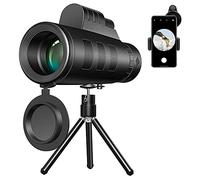 High Power Telescope Monocular Telescope Telescope Telescope Monocular with Smartphone Holder for Adult Bird Watching Outdoor Hunting Travel Sightseeing