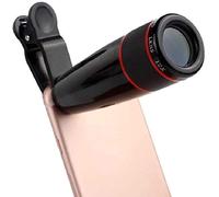 High Power Telescope,Monocular Telescope, Waterproof Shockproof,High Definition Prism For Bird Watching Camping Wildlife Traveling For Smartphone 12 Times,Black little surprise