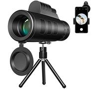 High Power Telescope,Portable Monocular Telescope, 40X60 Prism Monocular Scope With Tripod Holder, Bak-4 Hd Zoom Waterproof little surprise