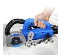 High-Power Tile Grout Cutter with Adjustable Depth and 5 Tungsten Carbide Blades for Stubborn Grout and Cement Removal