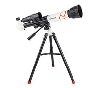 High-Powered Astronomical Monocular Telescope for Kids Science Learning and Educational Exploration (White, One Size)