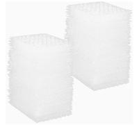High-PQ 100 Pcs Small Bubble Pouch Wraps, 7.6x10CM Clear Bubble Out Bags for Packing, Double Walled Cushioning Bags for Shipping, Storage and Moving(Not Self-Seal 3''x4'')