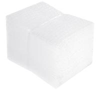 High-PQ Bubble Pouch Wraps, Clear Not Self-Seal Bubble Out Bags for Packing, Double Walled Cushioning Bags for Shipping, Storage and Moving(20X25CM,50Pack)