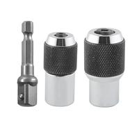 High Precise 3PCS Tap Socket Set with Adjustable Design for #6-1/2 (3mm-12mm) Reliability in Tight Space Socket Set