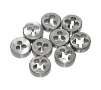 High Precise 9pcs Metric Hand Thread Die Set Mechanical Maintenance Metalworking Cutting Tool for Engineering Needs Professional Threading Tool