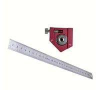 High Precise Aluminium Measuring Ruler Tool Suitable For Woodworkers & DIYer Enthusiasts Crafting And Construction Tasks Angles Ruler