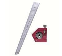High Precise Aluminium Measuring Ruler Tool Suitable For Woodworkers & DIYer Enthusiasts Crafting And Construction Tasks Measuring Tool