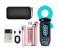 High Precise Clamp Meter Electrical Measure Tool For Accurate Leakage Current Detection With Auto Ranging Recognition Rotatable LCD Clamp Multimeter