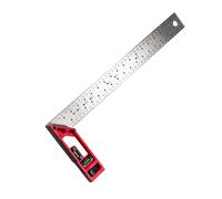 High Precise Layout Square Constructed from Aluminum Stainless Steel Featuring Build in Levels and Adjustable Hole Markers for Various Angled Woodworking Tool