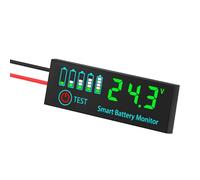 High Precise LED Display Battery Levels Indicators Voltages Meter With Low Voltages Alarm Function For Automotive Use Tester