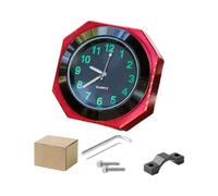 High Precise Motorcycle Dashboard Timekeeper Metal Housing For Shockproof Long Lasting Use Mounting Systems Off Roading Motorcycle Time Gauge