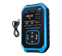 High Precise Nuclear Radiation Detector Portable ABS Materials Design with Large LCD Screen for Clear Readings in Office Home and Outdoor Activity Ensuring Radiation Detector