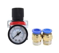 High Precise Pressure Regulator Valves for Air Pumps Auto Repair Shops with PT1/4 PT3/8 PT1/2 Interfaces and 8mm Tube Industrial Manufacturing Tool