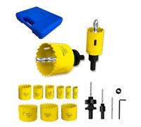 High Precise Woodworker ' s Hole Drill Bit Set for Multiple Materials Perfect for Furniture Making and Renovation Projects Hand Tool Combination Set