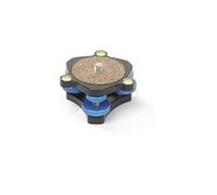High Precised Camera Leveling Device Aluminum Alloy Leveler 3-Way Adjuster Measurement Leveler Base