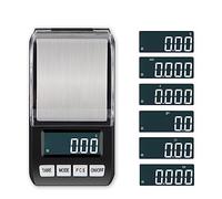 High Precision 0.01g/0.1g Electronic Weight Scale Digital Pocket Jewelry Diamond Gold Balance LCD Backlight For Kitchen Extensive Use(100g x 0.01g)