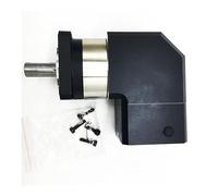 High Precision 10Arcmin 90-Degree Right Angle Planetary Gearbox 19 22 24mm Input 3~100:1 Reducer for 110 130mm 1~3KW Servo electronic starter EKFBQBGW(Ratio 3,22mm input)