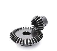 High-Precision 2M Bevel Gear Set - 15 Teeth & 30 Teeth - 90° Angle - Compatible with 8-20mm Bore Sizes - Durable 45#1pc(20mm (keyway 6) 30 Teeth)
