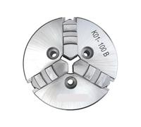 High-Precision 3 Jaw Self-Centering Manual Scroll Wood Lathe Chuck K01-50/63/80/100 - Durable Steel Construction(K01-100)