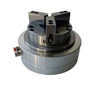 High Precision 4 inch Pneumatic Lathe Chuck 3 Jaws Front Pneumatic Chuck Suitable for Four or Five axis Rotary CNC Machine Tools