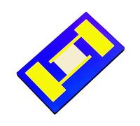 High Precision 5pcs 0.005mm Silicon Interdigital Gold Electrode Sensor Chip MEMS for Chemical and Physical Detection