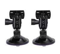 High-precision 65mm Car GPS Navigator Support with Adjustable 360 Degree Ball Head for Driving Recorder and Universal Vehicle Use in Black (four claw head)