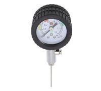 High Precision Ball Air Pressure Measurement Tool with Easy Read Display for Sports 4.3 X 1.7 X 0.9in (with Rubber Ring)
