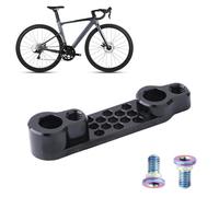 High Precision Brake Adapter, Flat Mount Converter Kit Pro, Universal Fit with Compatibility System, Aluminum Alloy Brake Mount Kit, Lightweight Design System Pro Build, Cycling Mechanics for Home