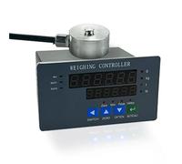 High-precision Button-type Pressure Weight Sensor Micro load Cell + Indicator display 500KG 1000KG Biosensor(500KG Indicator)