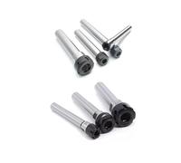 High Precision CNC Extension Rods for Milling C8 C10 C12 C16 C20 C25 C32 C40-40CrMnTi Steel,60/100/150mm Lengths 1pcs(C16-ER16-200L A Nut)