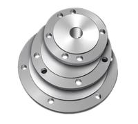 High-Precision CNC Steel Flange for Self-Centering Chucks K11/K12/K72-80 K11/K12/K72-100 12-25mm Inner Hole 1pcs(80-18mm)