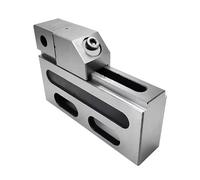 High Precision CNC Wire EDM Vise, 2-Inch Stainless Steel Clamp for Small Workpieces, Fixed Design for Bench Vise Fixtures