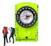 High Precision Compass Lightweight for Hiking | Precise Orienteering Compass for Outdoor - Lightweight Educational, Intuitive Navigation Tool for Travel