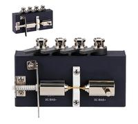 High Precision Components Capacitance Test Fixture, Adjustable Digital Bridge Test Fixture, Frequency Range DC-30MHz, for Accurate Electronic Measurement and Laboratory Use