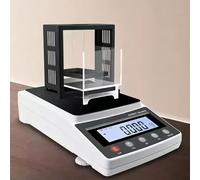 High-Precision Density Meter, Analytical Balance with Automatic Calibration, G/oz/ct Weighing Units for Lab Science, Electronic Balance for Density of Specific Liquids