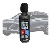 High Precision Device, Noise Decibel Meter, Sound Test Sensor, Sturdy Audio Accessory, 14x6x3cm Size, for Classroom Neighbors Car Office Home Instrument Highway Daily Routine Consistent Handy Use